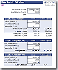 Basic Annuity Calculator