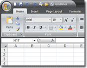 Microsoft Excel 2007 Interface