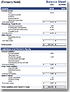 Sample Balance Sheet
