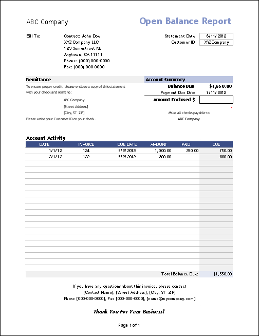 Vertex42 Invoice Assistant Invoice Manager For Excel