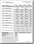 Money Worksheet for Kids