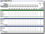 Money Manager: Yearly Budget Planner