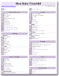 baby checklist