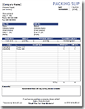 Packing Slip