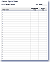 Patient Sign In Sheet
