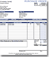 Excel Purchase Order Template