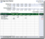 Savings Goal Tracker Screenshot