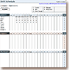 Shift Schedule Template