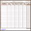 School Attendance Sheet