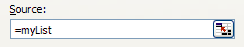 Data Validation Referencing a Named Range