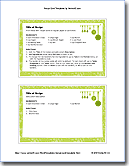 4x6 Recipe Card Template