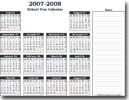 Academic Calendar Year Template