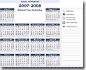 2009-2010 School Year Calendar
