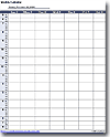 Excel Weekly Calendar Template
