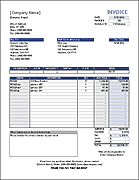 Template #3: Sales Invoice