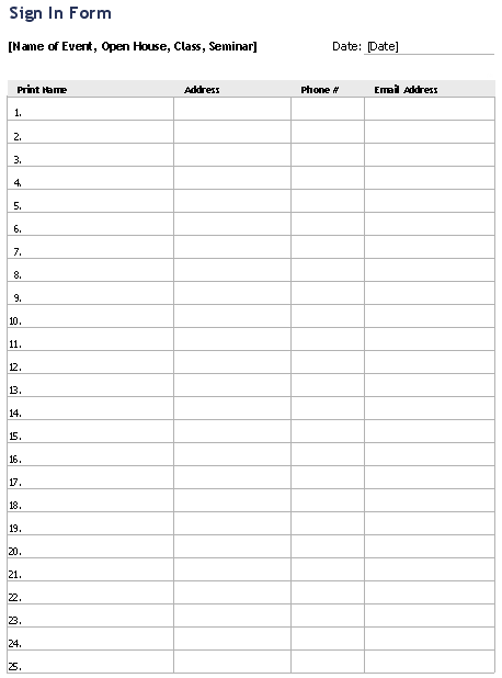 Nail Salon Sign In Sheet Template from www.vertex42.com