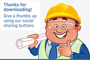 Thumb Up Guy for Construction
