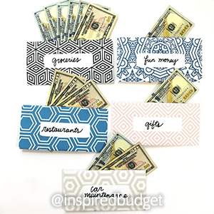 Cash Envelopes by InspiredBudget.com