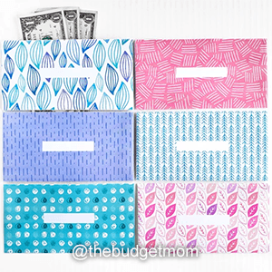 Cash Envelopes by TheBudgetMom.com