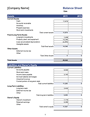 Balance Sheet