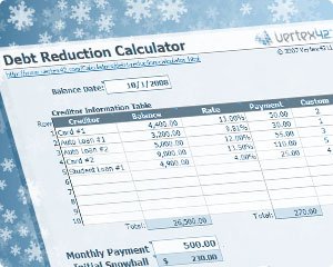 Vertex42 Debt Reduction Strategies