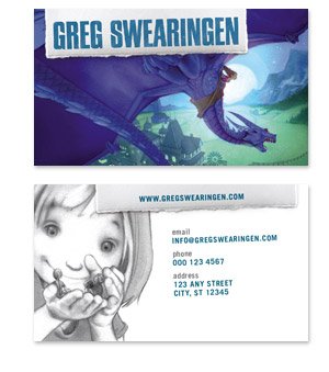 Business Card Example #3 Business Card Example #3