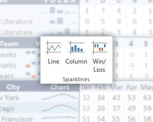 Sparklines in Excel