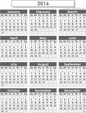 november may may calendar