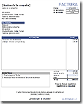 Plantilla de Factura