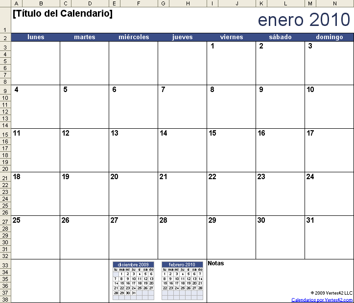 Plantilla Calendario Gratis Calendario Año 2023 Para Imprimir